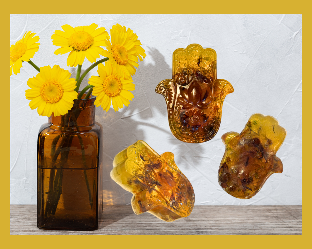 Spiritual Protection Amber Infused Soap/ Jabón con infusión de ámbar y protección espiritual