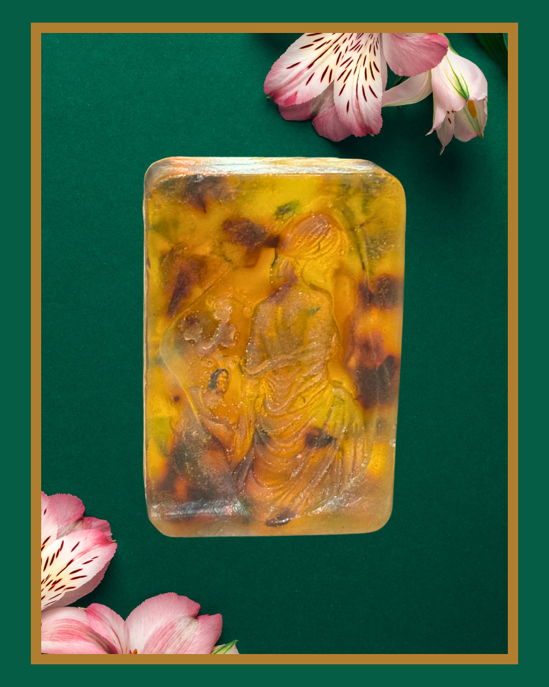 Self-Love Amber Infused Soap /Jabón con infusión de ámbar Self-Love