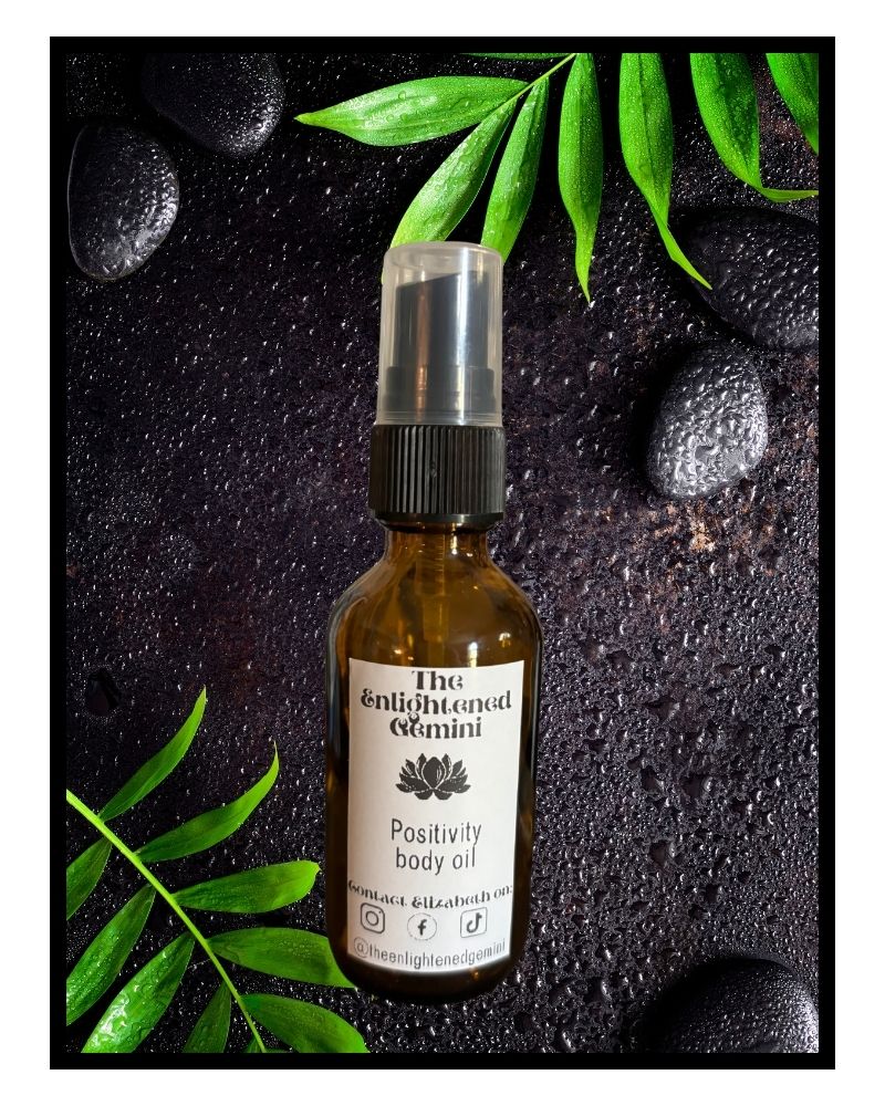 Positivity body oil/ Aceites Corporales Positivo.