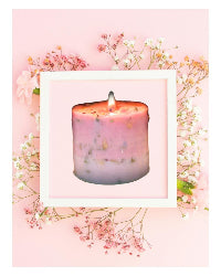 Self-Love Custom Candle/ Vela Personalizada de Amor Propio
