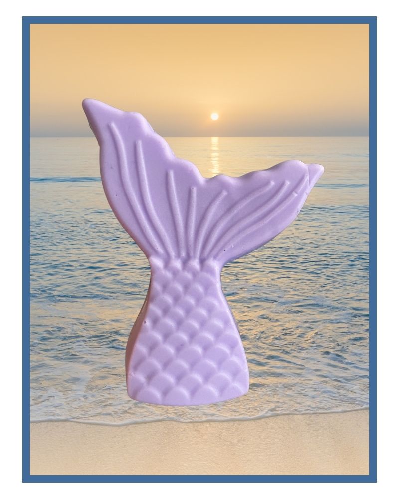 Mermaid Lavender Soap/ Jabón de Lavanda de Sirena