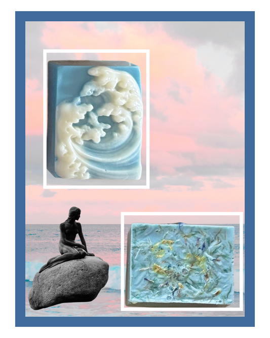 Yemaya's all in one Soap (Ocean Wave) Jabón todo en uno de Yemaya (Ola del océano)